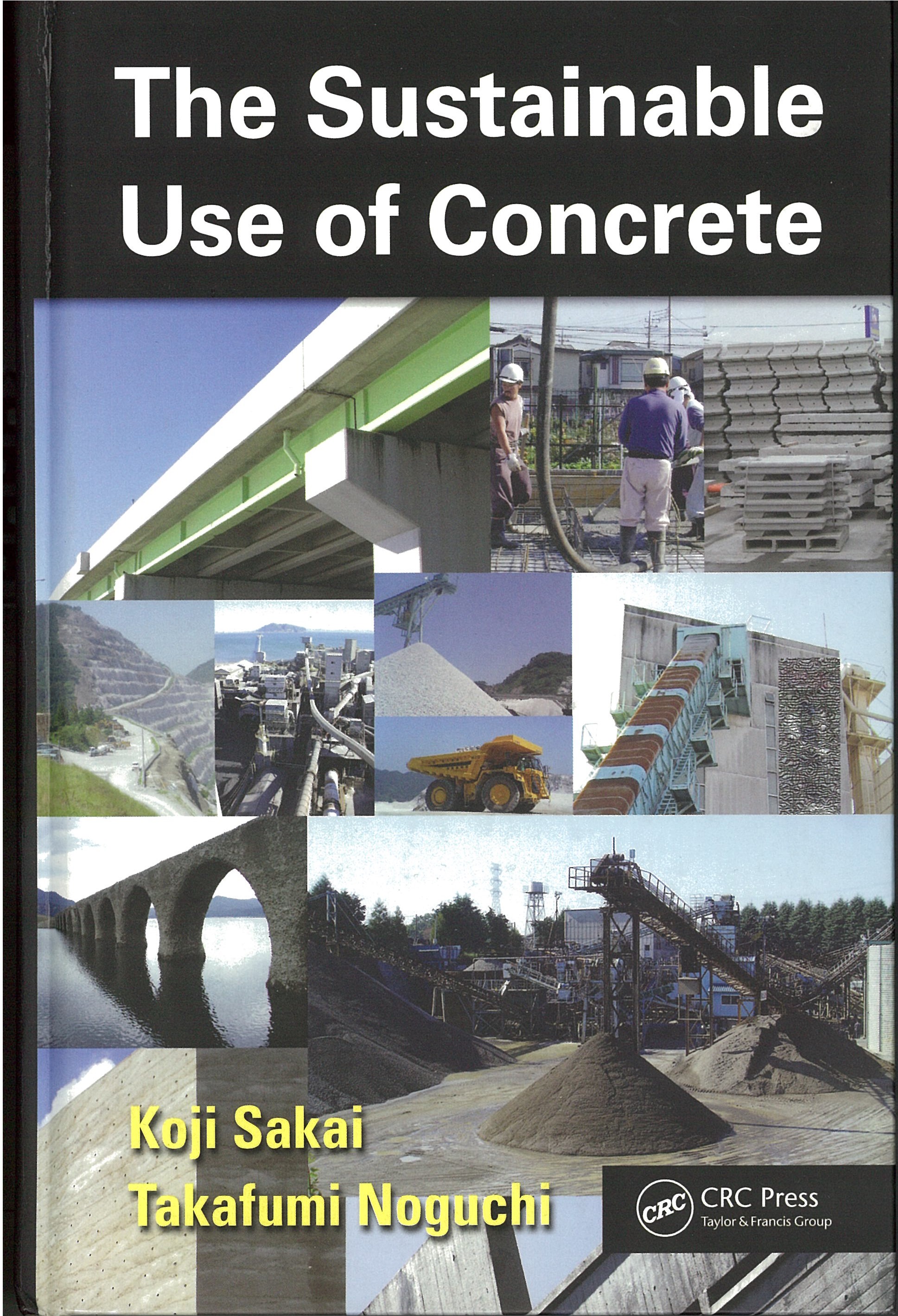 The sustainable use of concrete book cover
